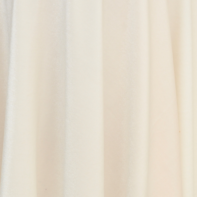 Ivory Stretch Velvet Fabric